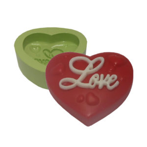 Molde Coração Love
