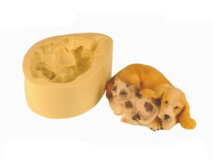 Molde Cão com Gato 
