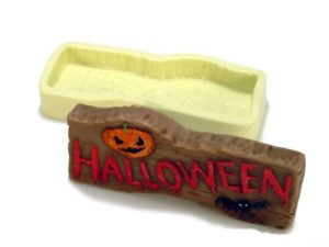 Molde Halloween Placa