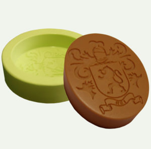 Molde Oval Brasão 