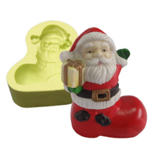 Molde Papai Noel na Bota 