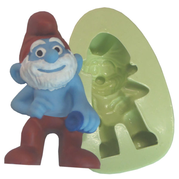 Molde Papai Smurf