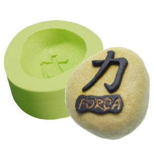 Molde Pedra Força Kanji 