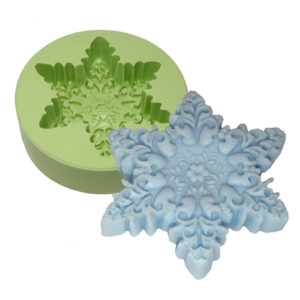 Molde Floco de Neve Florido 