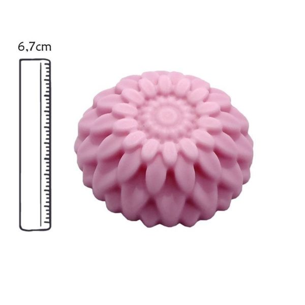 Forma de Silicone Crisântemo Estilizado - Image 2